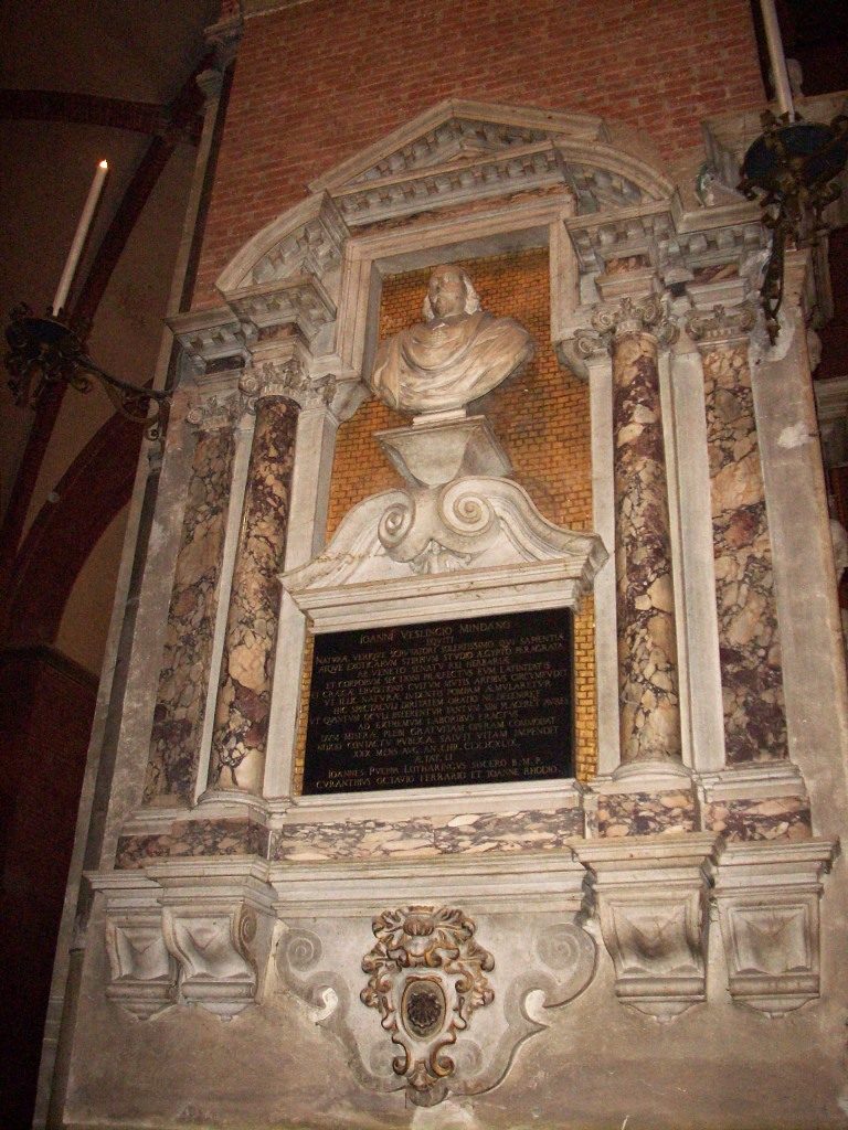 Johann Vesling funereal monument, Basilica di Sant'Antonio, Padua - 02.JPG